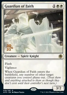 Guardian of Faith PAFR-18 Rare Excellent Englisch Foil