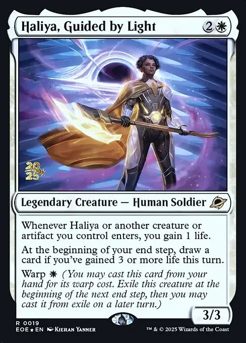 Haliya, Guided by Light (V.1) PEOE-19 Rare Englisch