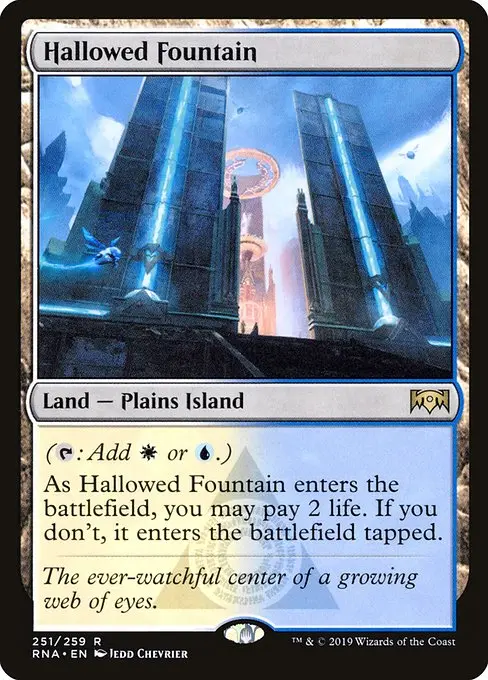 Hallowed Fountain RNA-251 Rare Englisch