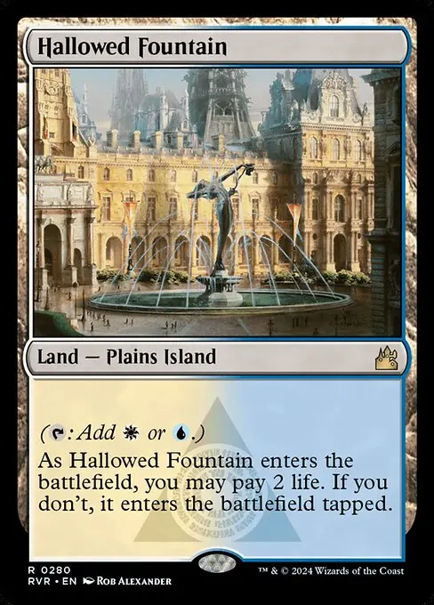 Hallowed Fountain RVR-280 Rare Englisch