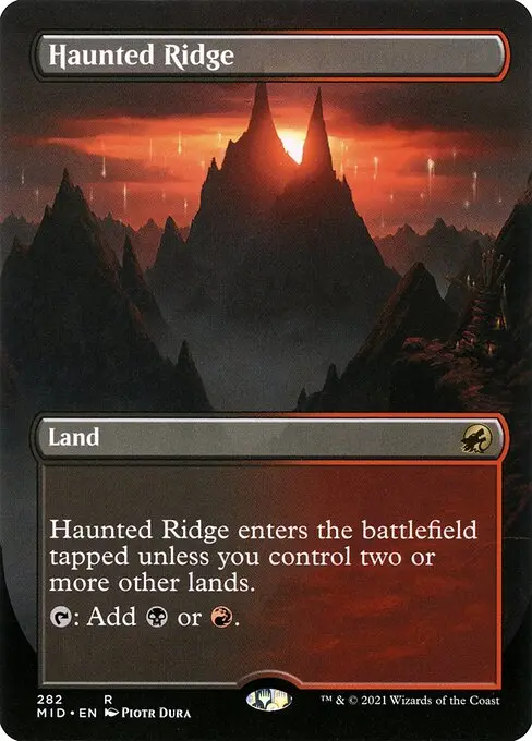 Haunted Ridge XMID-282 Rare Englisch