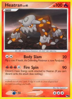 Heatran Lv.41 POP8-1 Rare Englisch