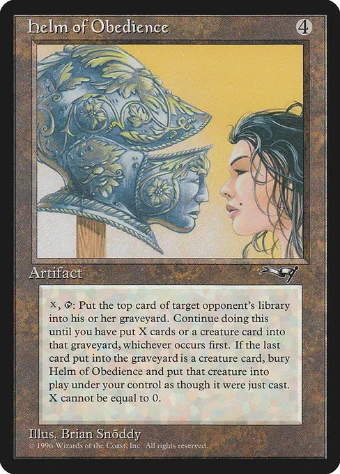 Helm of Obedience ALL- Rare Englisch