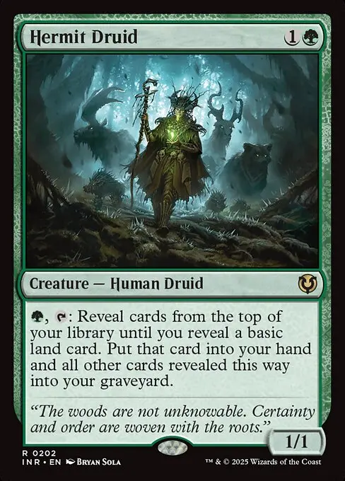 Hermit Druid INR-202 Rare Englisch
