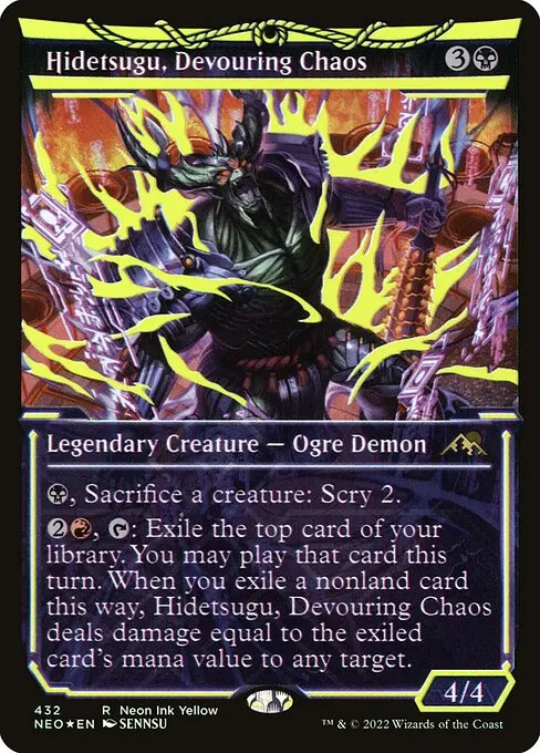 Hidetsugu, Devouring Chaos (V.6) XNEO-432 Rare Englisch