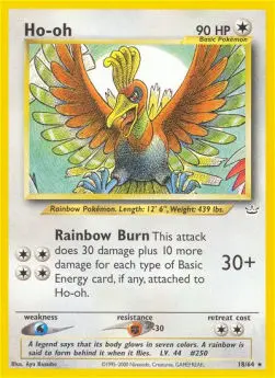 Ho-Oh NR-18 Rare Deutsch