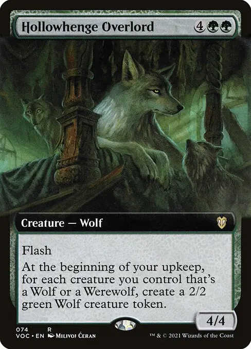 Hollowhenge Overlord (V.2) VOC-74 Rare Englisch