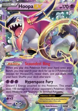 Hoopa EX AOR-36 Ultra Rare Deutsch