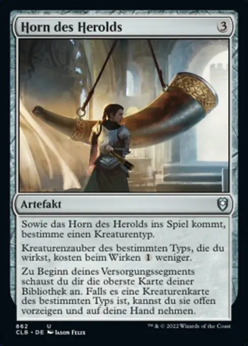 Horn des Herolds XCLB-862 Uncommon Deutsch
