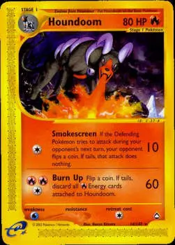 Houndoom AQ-14 Rare Englisch