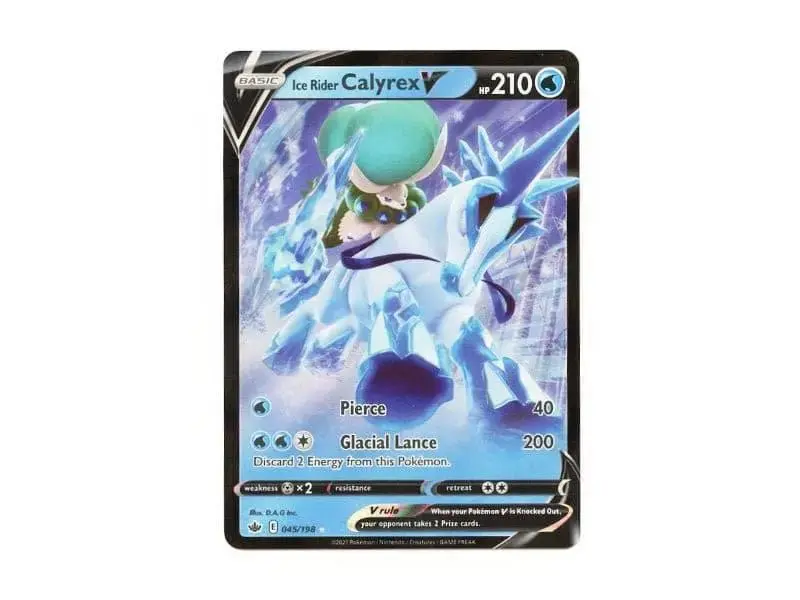Ice Rider Calyrex V 045/198