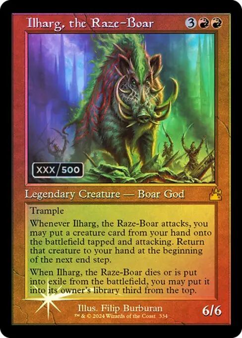 Ilharg, the Raze-Boar (V.3) XRVR-334 Mythic Englisch
