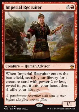 Imperial Recruiter A25-136 Mythic Good Englisch