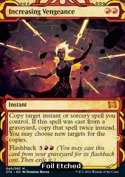 Increasing Vengeance (V.3) STA-40 Mythic Englisch