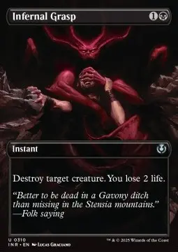 Infernal Grasp XINR-310 Uncommon Near Mint Englisch