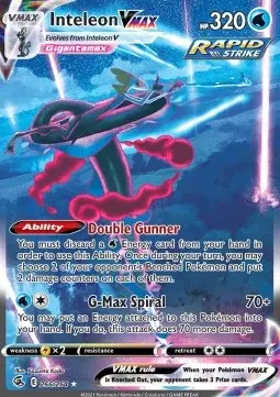 Intelleon VMAX FST-266 Secret Rare Deutsch