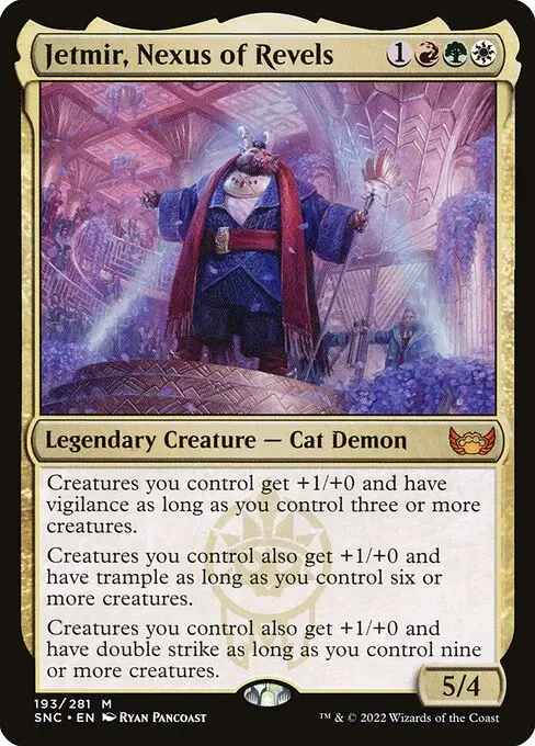Jetmir, Nexus of Revels SNC-193 Mythic Englisch