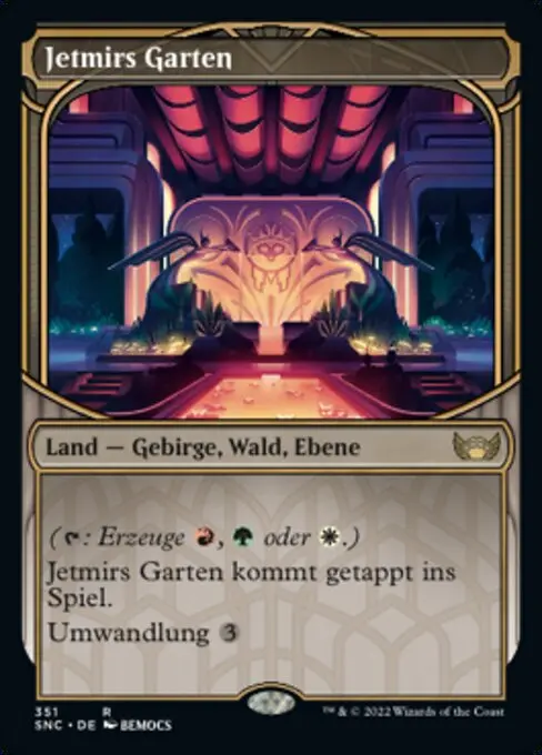 Jetmirs Garten (V.2) XSNC-351 Rare Deutsch