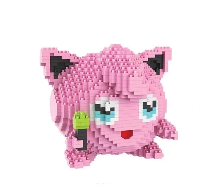 Jigglypuff / Pummeluff Pokemon Baustein Set (1605 Teile)