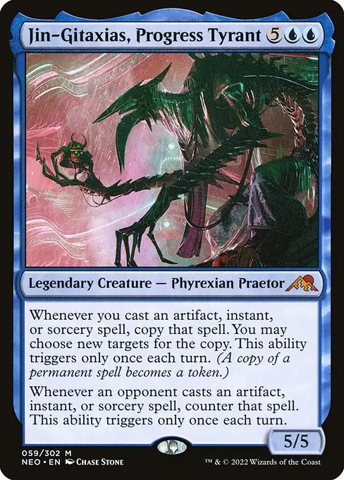 Jin-Gitaxias, Progress Tyrant NEO-59 Mythic Englisch
