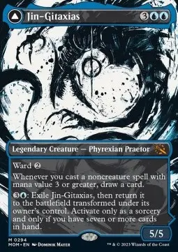 Jin-Gitaxias // The Great Synthesis XMOM-294 Mythic Near Mint Englisch Foil