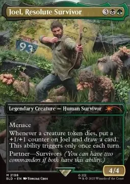 Joel, Resolute Survivor - Secret Lair Drop Series