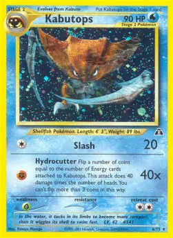 Kabutops NDI-6 Holo Rare Deutsch
