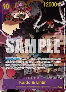 Kaido & Linlin (OP08-119) (V.2) OP08 Alternate Art Englisch