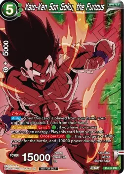 Kaio-Ken Son Goku, the Furious (V.2) P Promo Englisch