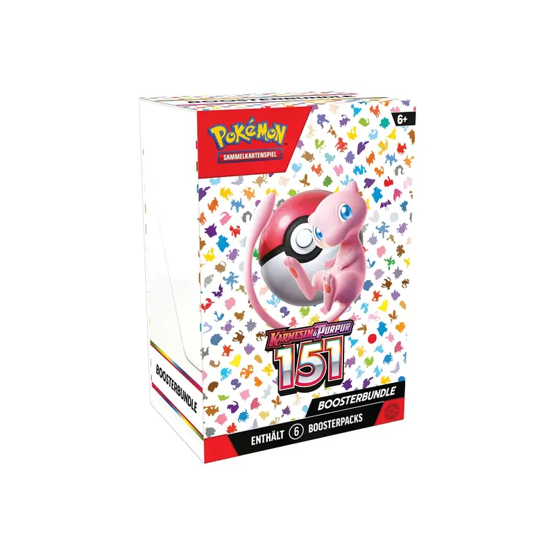 Karmesin & Purpur 151 Booster Bundle - Deutsch
