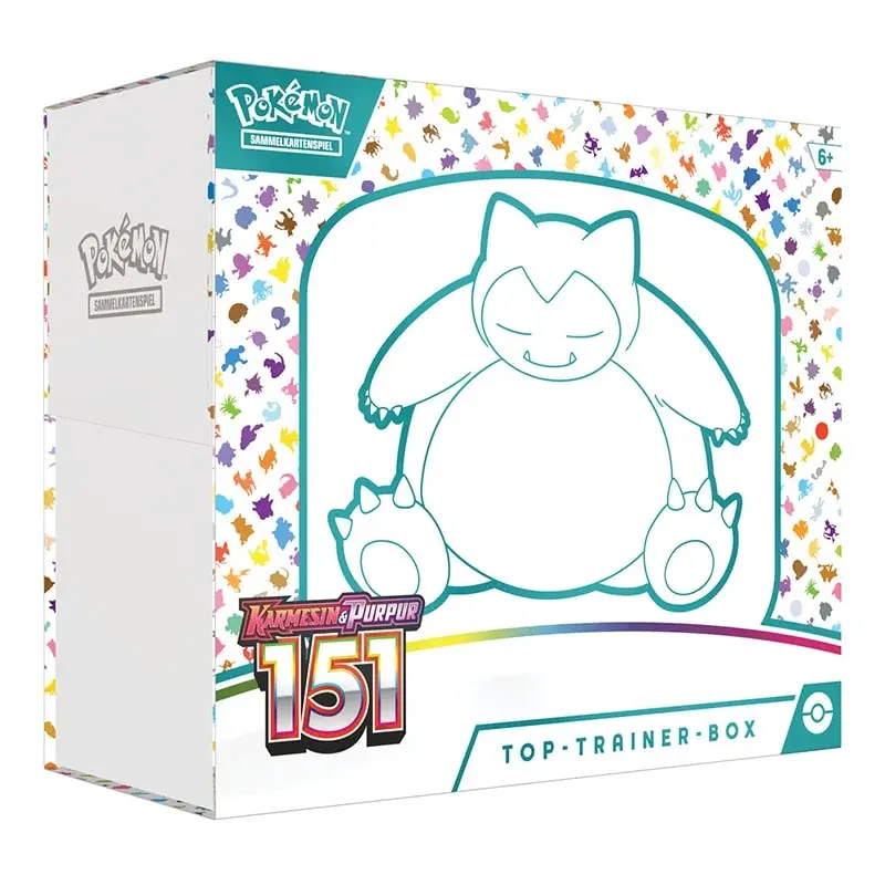 Karmesin & Purpur 151 – Top Trainer Box - Deutsch