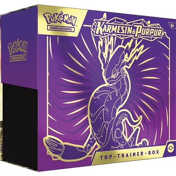 Karmesin & Purpur Elite Trainer Box - DE