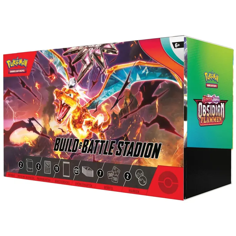 Karmesin & Purpur Obsidianflammen Build & Battle Stadium - DE