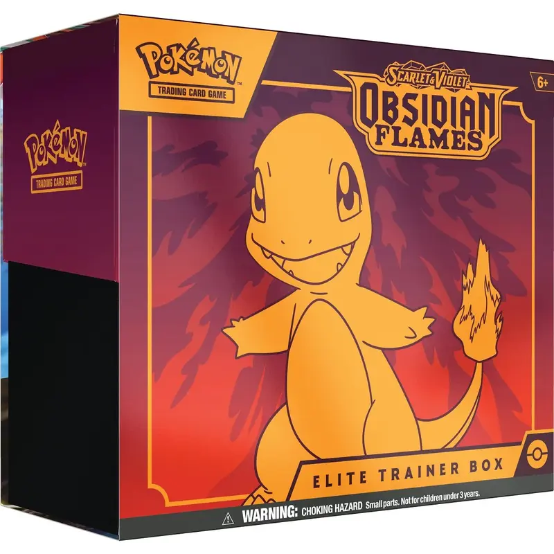 Karmesin & Purpur Obsidianflammen Top Trainer Box - DE