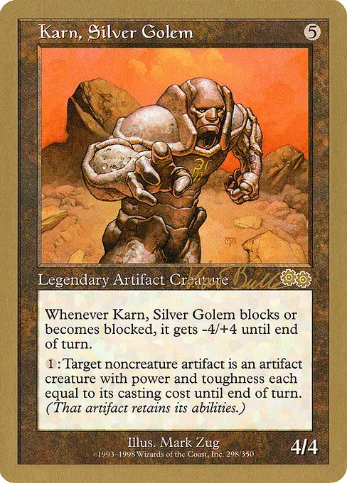Karn, Silver Golem WCD20- Special Englisch