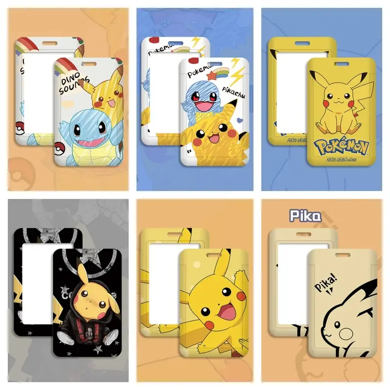 Kawaii Pokemon Pikachu Badge mit Lanyard