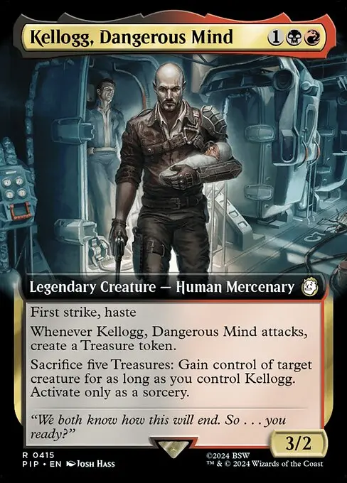Kellogg, Dangerous Mind (V.1) XPIP-415 Rare Englisch