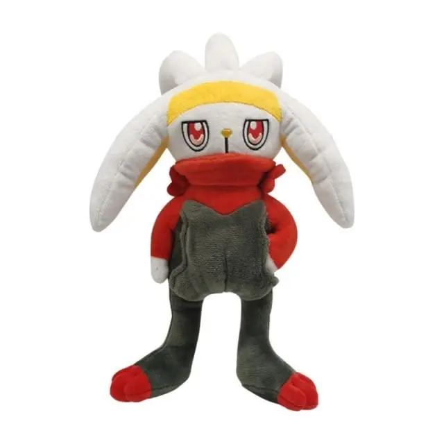 Kickerlo Raboot Stofftier Pokemon aus Schwert und Schild (28cm)