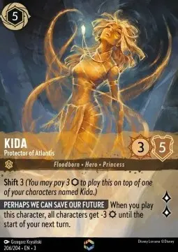 Kida - Protector of Atlantis (V.2) 3INK-206 Enchanted Englisch