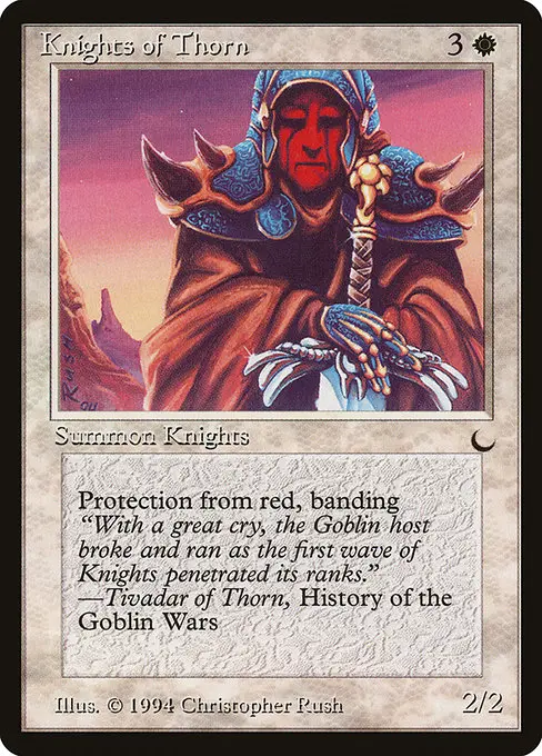 Knights of Thorn DRK- Rare Englisch