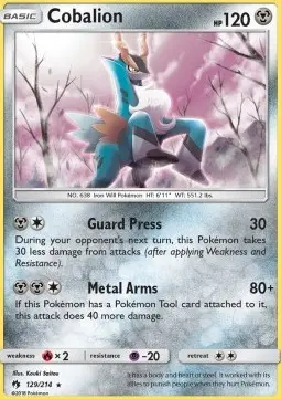 Kobalium LOT-129 Holo Rare Deutsch