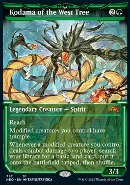 Kodama of the West Tree (V.1) XNEO-392 Mythic Near Mint Englisch Foil
