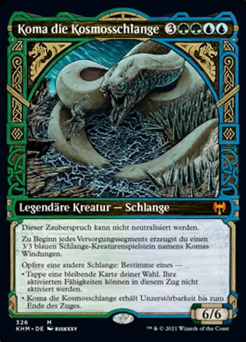 Koma die Kosmosschlange XKHM-326 Mythic Deutsch