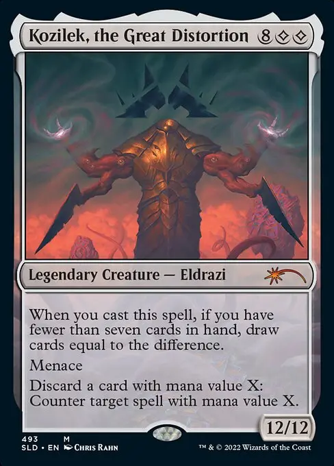 Kozilek, the Great Distortion SLDJS-493 Mythic Englisch