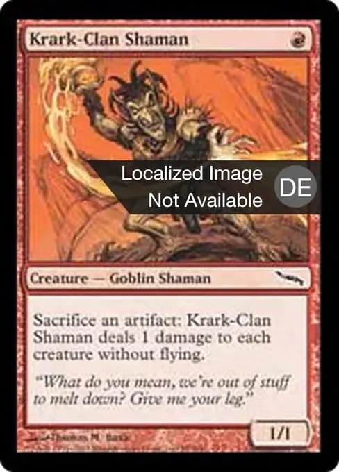 Krark-Clan-Schamane MRD-98 Common Deutsch
