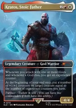 Kratos, Stoic Father - Secret Lair Drop Series