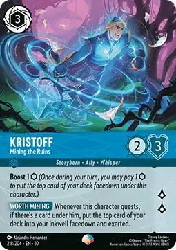 Kristoff - Baut die Ruinen ab (V.2) 10WHI-218 Epic Near Mint Deutsch Foil