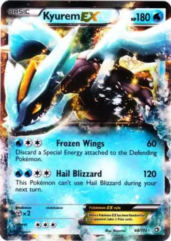 Kyurem EX LTR-44 Ultra Rare Englisch