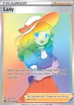 Lady LOR-208 Secret Rare Deutsch