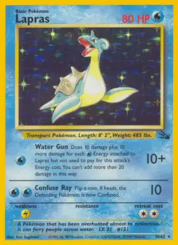 Lapras FO-10 Holo Rare Deutsch